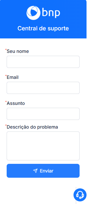 Modal de Chamados