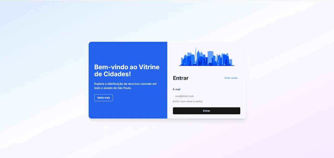 Tela de Login